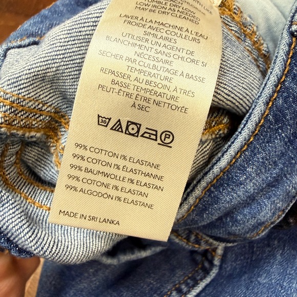 Anthropologie Pilcro The Kenna Mid-Rise Heritage Barrel Jeans Black Bows Size 29 - Picture 4 of 11